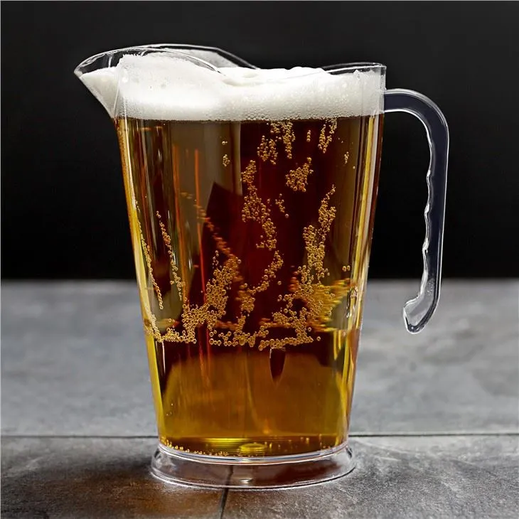 1.8L pitcher tal-plastik stivabbli