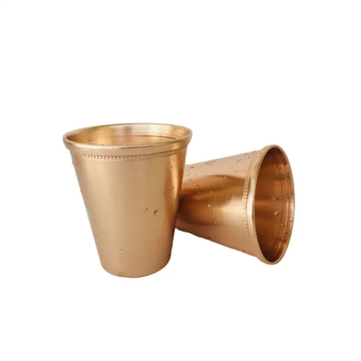 Tazza tal-Cocktail Glass Julie Aluminum Cup