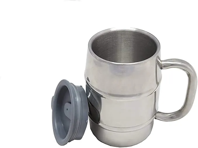 Dwarf Moska Mule Mug Silver