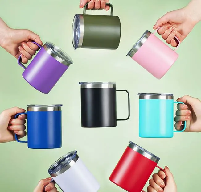 Mug tal-Azzar Stainless tal-Ħajt Doppju Multipli