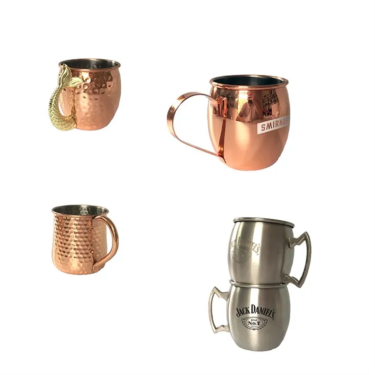 Jack Daniels Kwalità sabiħa Personalizzata Moska Mule Mug