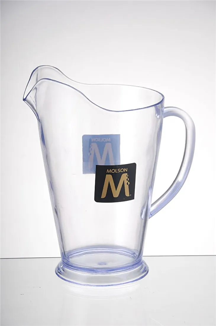 Pitcher tal-plastik Molson bi spout