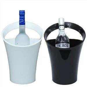 Barmil tas-Silġ tal-plastik Għall-Inbid Champagne