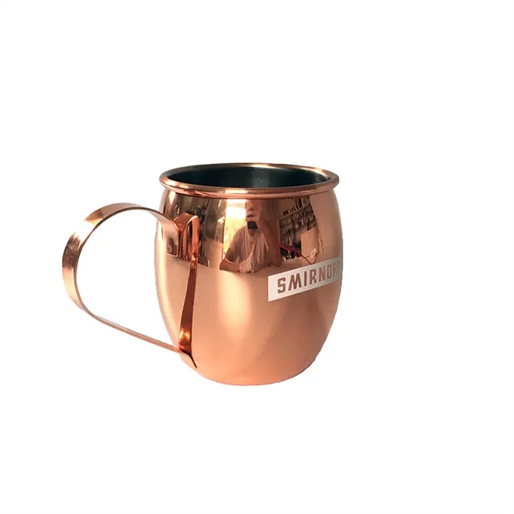 Smirnoff Metal Moscow Mule Mug Cups