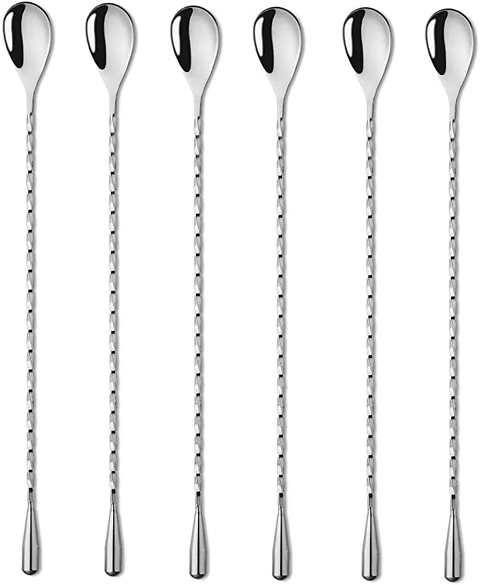 Stainless Steel Bar Swizzle Spoon