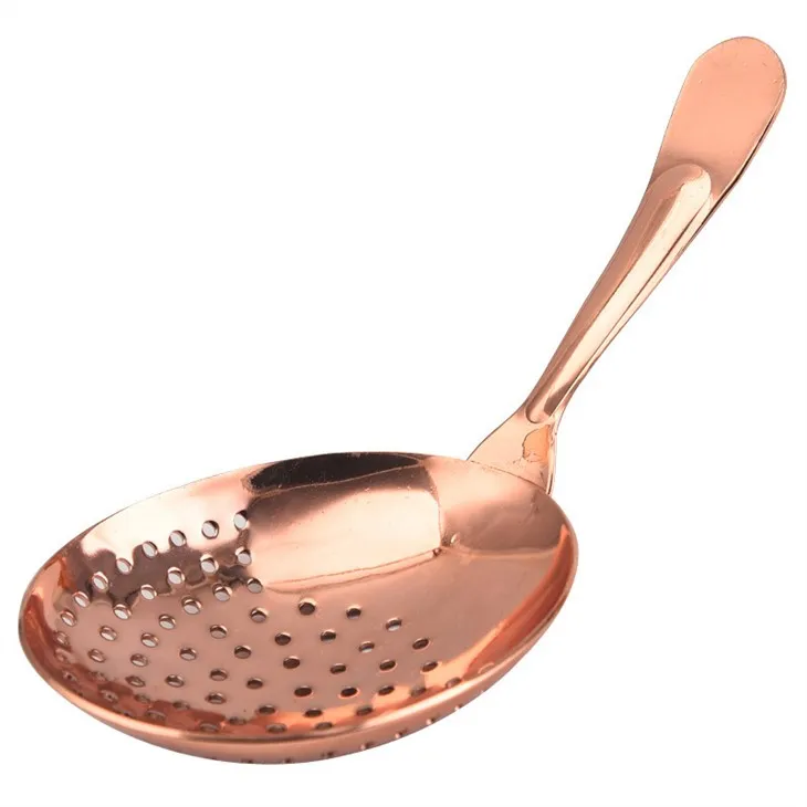 Stainless Steel Rose Gold Cocktail Strainer