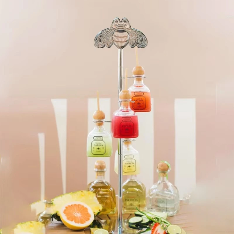 Clear Tequila Bottle