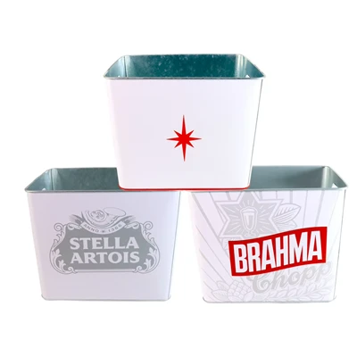 Galvanized Metal Ice Bucketer Cooler